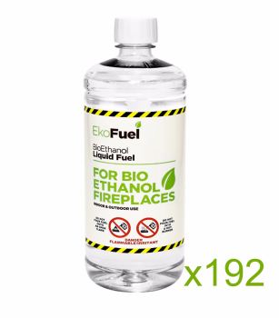 Bio Ethanol Fuel 192L (192x1L bottles)