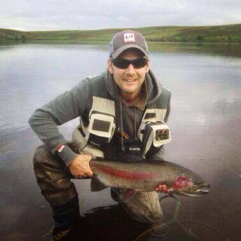 mark straughen 9lbs rainbow