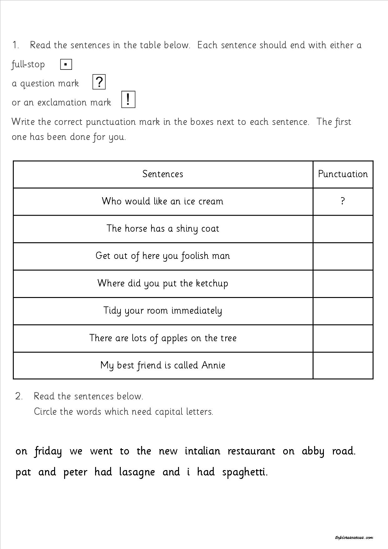  Year 6 Grammar Revision Worksheets Free Download Goodimg co