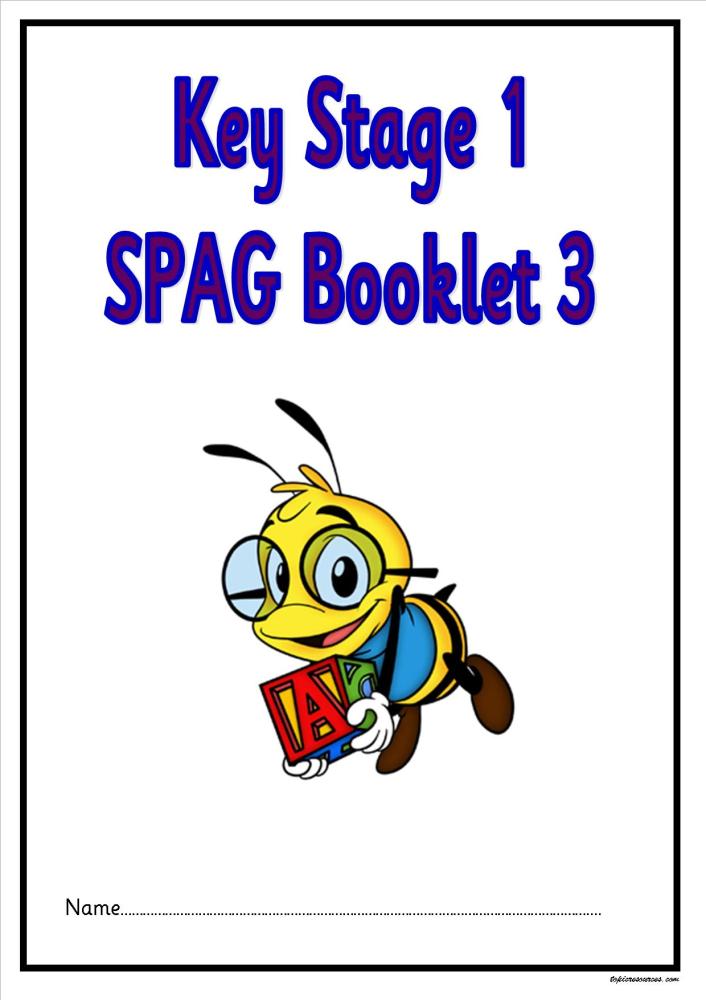 SPAG activity booklet3 for KS1 children