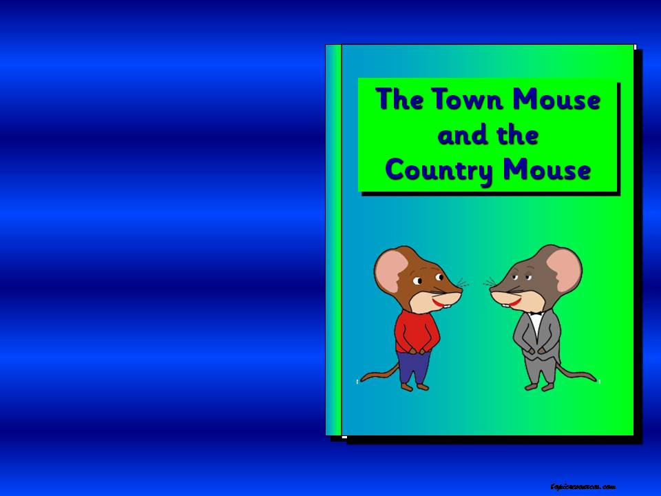 The Town Mouse and the Country Mouse Story Pack