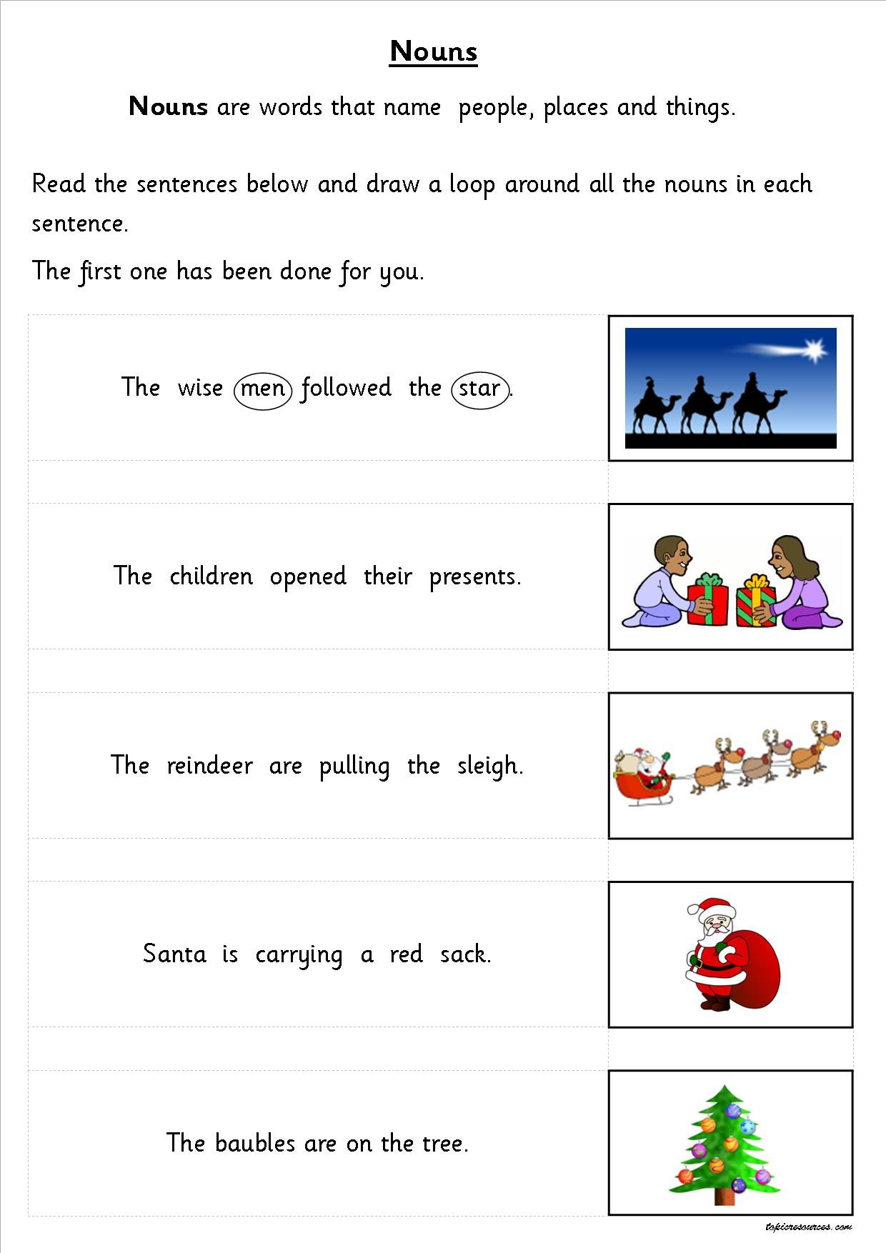 KS1 KS2 SEN IPC Christmas SPAG Activity Booklets