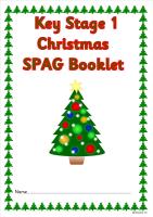 KS1 Christmas SPAG activity booklet 1. A super set of spelling, punctuation and grammar activities.
