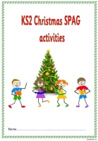KS2 Christmas SPAG activity booklet. A highly topical set set of spelling, punctuation and grammar activities.
