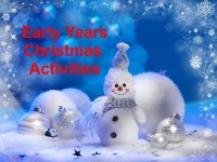Early Years Christmas Worksheets Package