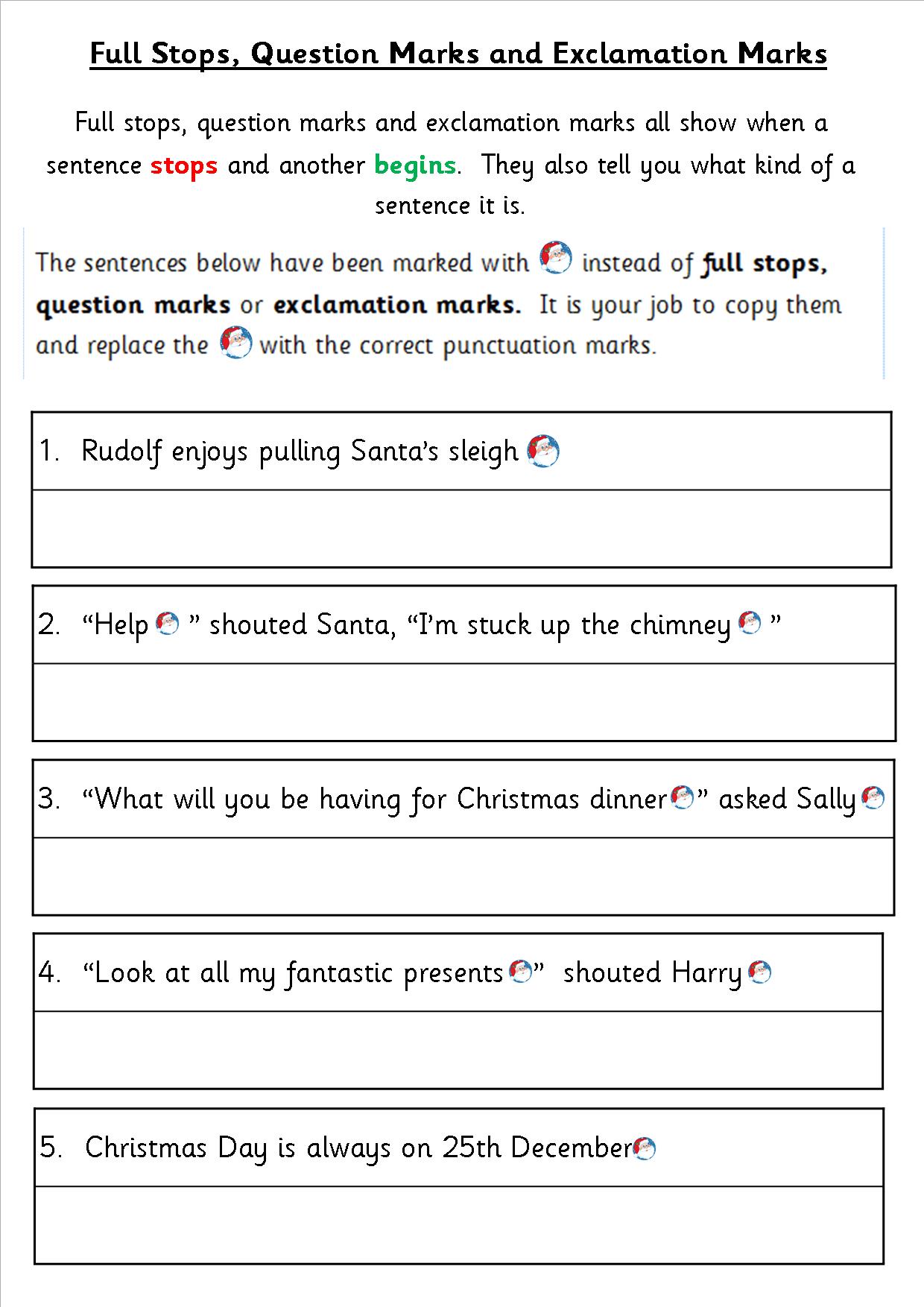 Ks1 Ks2 Sen Ipc Christmas Spag Activity Booklets Guided