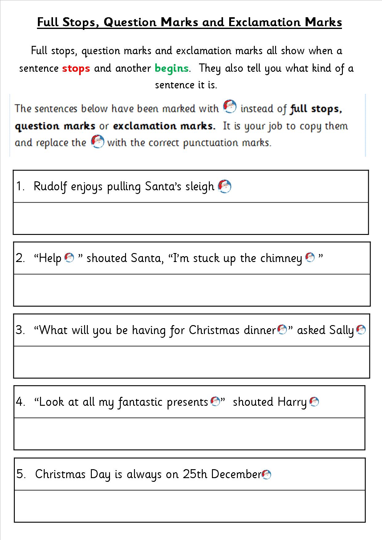 KS1 KS2 SEN IPC Christmas SPAG Activity Booklets