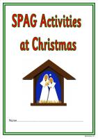 KS1/2,  SPAG activities at Christmas.  A super set of spelling, punctuation and grammar activities for KS1/2 children.