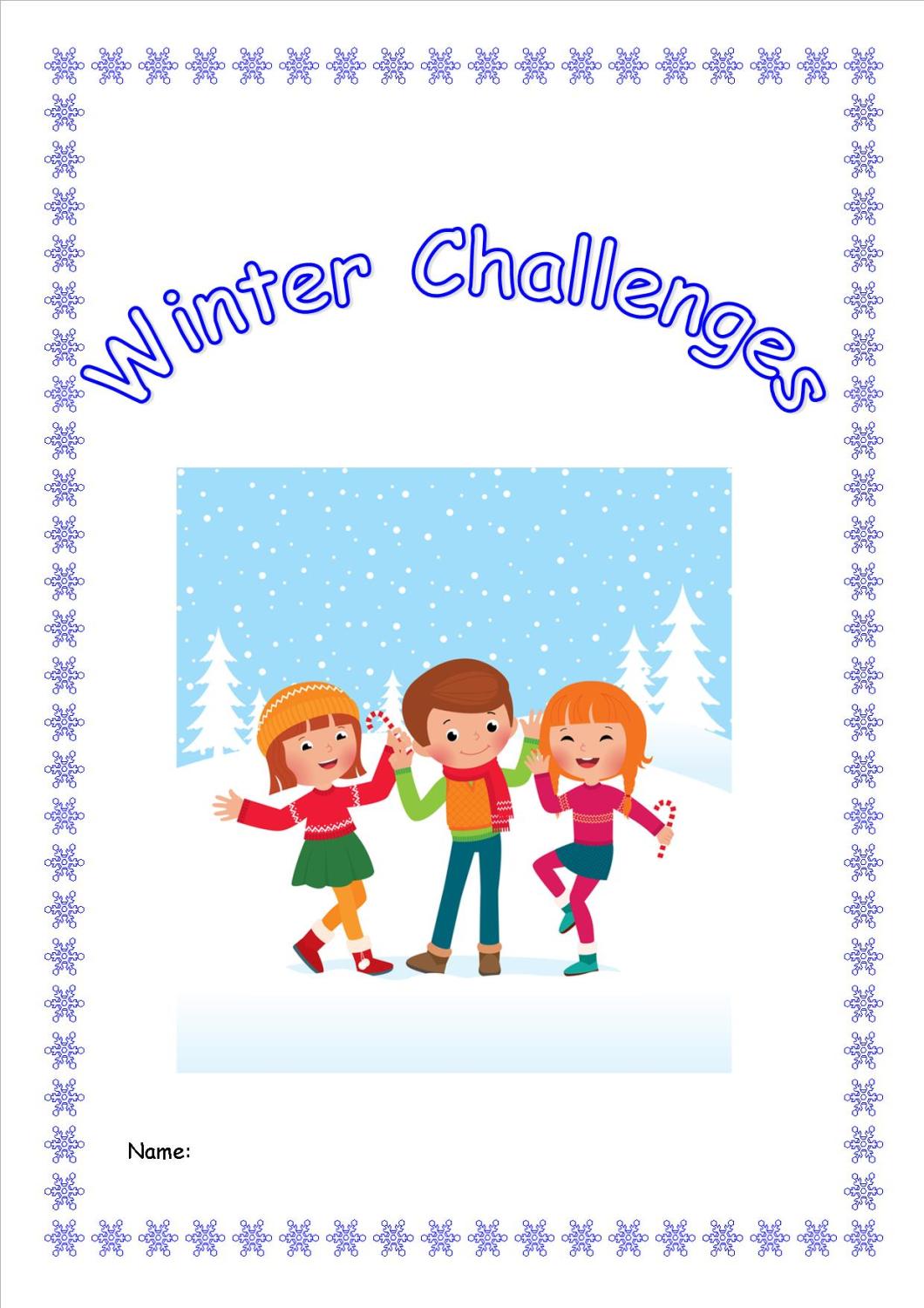 Winter Weather Activity Pack/Booklet for KS2