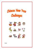 KS2 Chinese New Year Activity Pack/Homework Booklet for KS2 Children