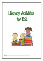 Literacy/SPAG/Reading Activity Booklet for KS1