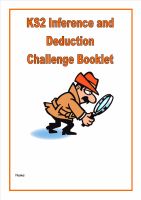 KS2 Inference and Deduction Booklet 4 