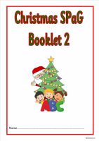 KS1 Christmas SPAG activity booklet 2. A fabulous set of spelling, punctuation and grammar activities.