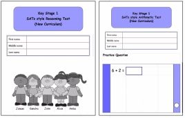 KS1, Year 2, SATs style Reasoning and Arithmetic combined pack (New Curriculum)
