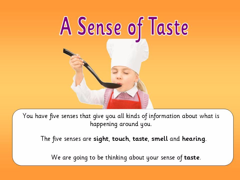 A Sense of Taste Topic
