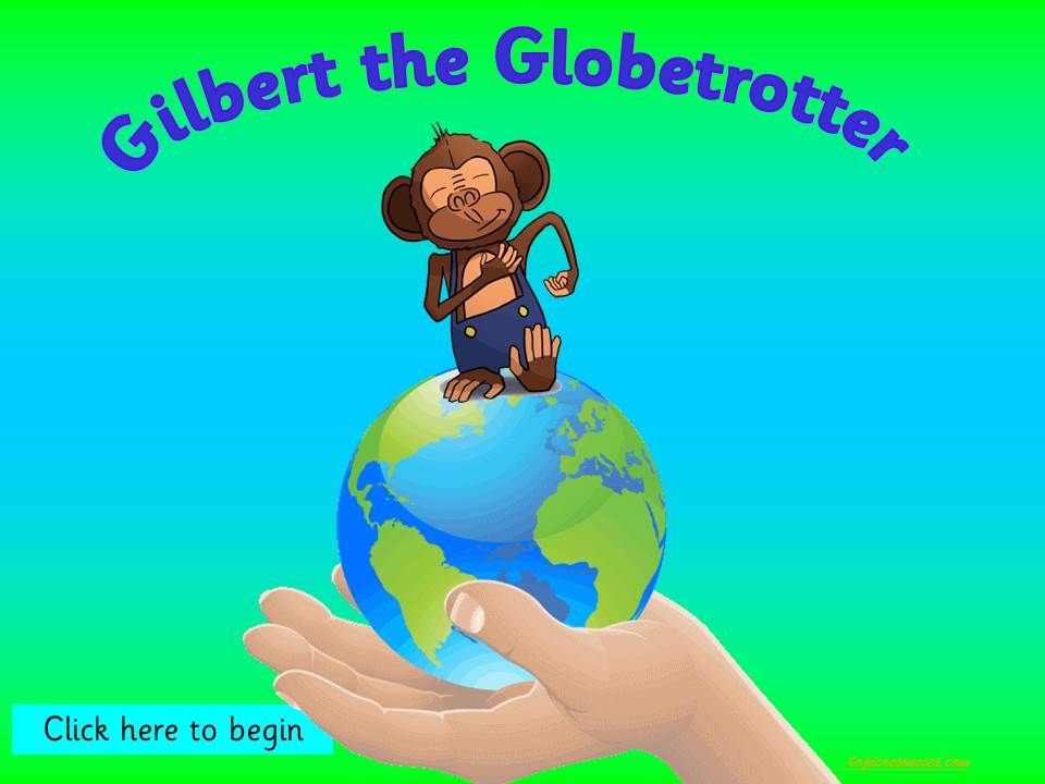 Gilbert the Globetrotting Monkey goes on African Safari - Topic Pack