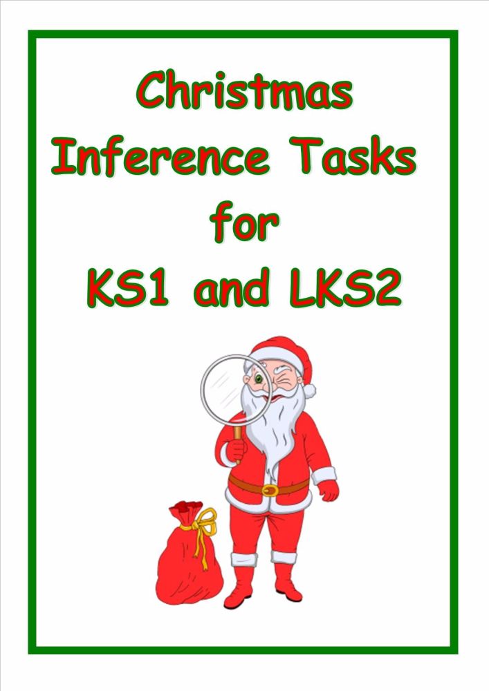 Christmas Inference Tasks for Year 2/3 (Great for gathering evidence)