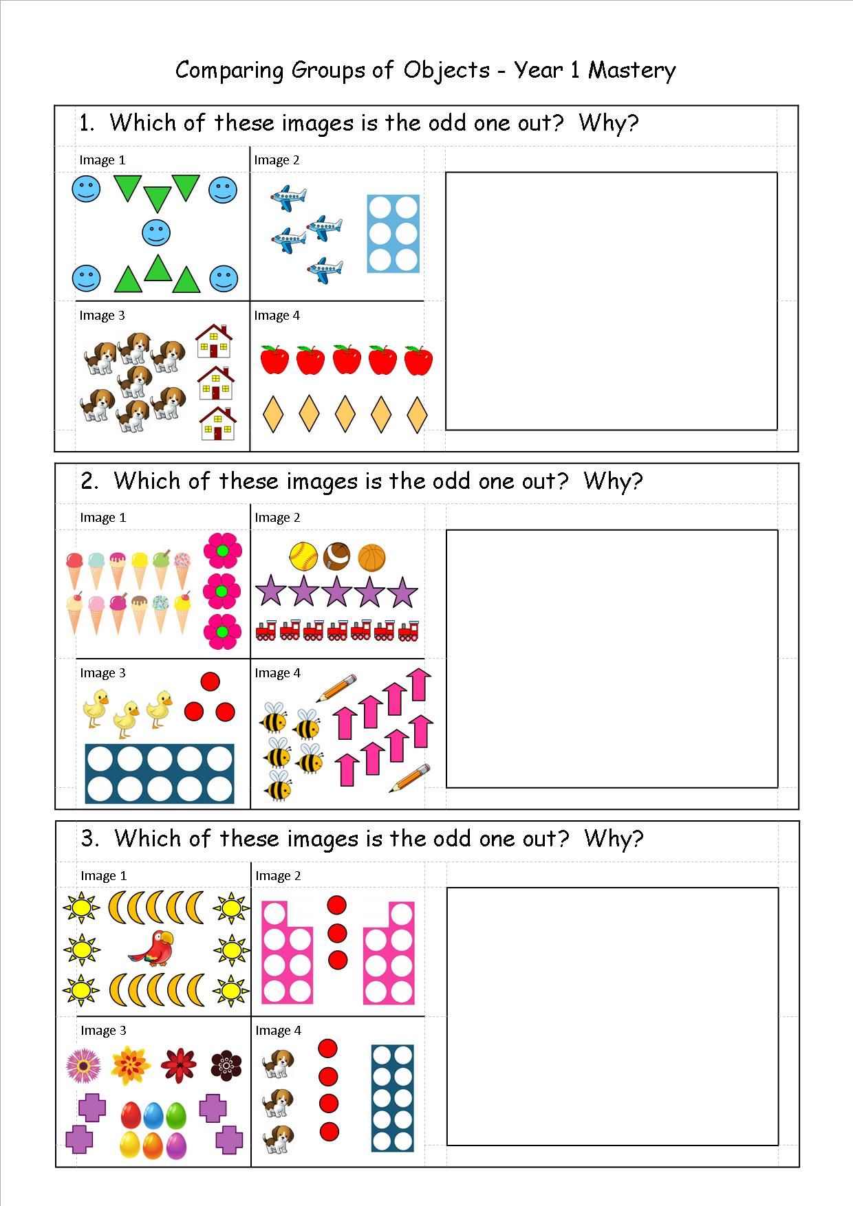 year 1 maths problem solving activities