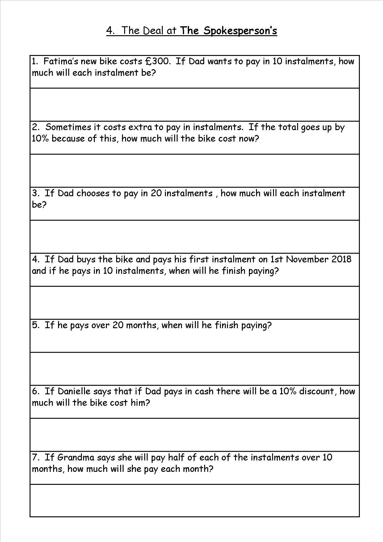 KS2, Inference, Deduction, Problem Solving and homework, maths