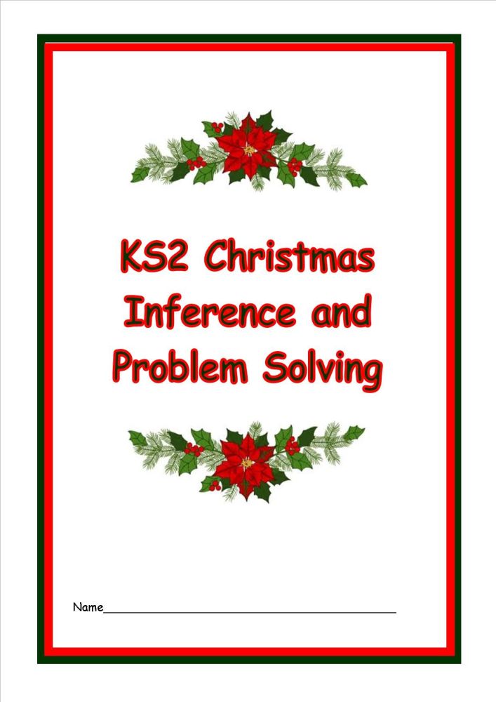 Ks2 Christmas Inference And Problem Solving Worksheets And Activities