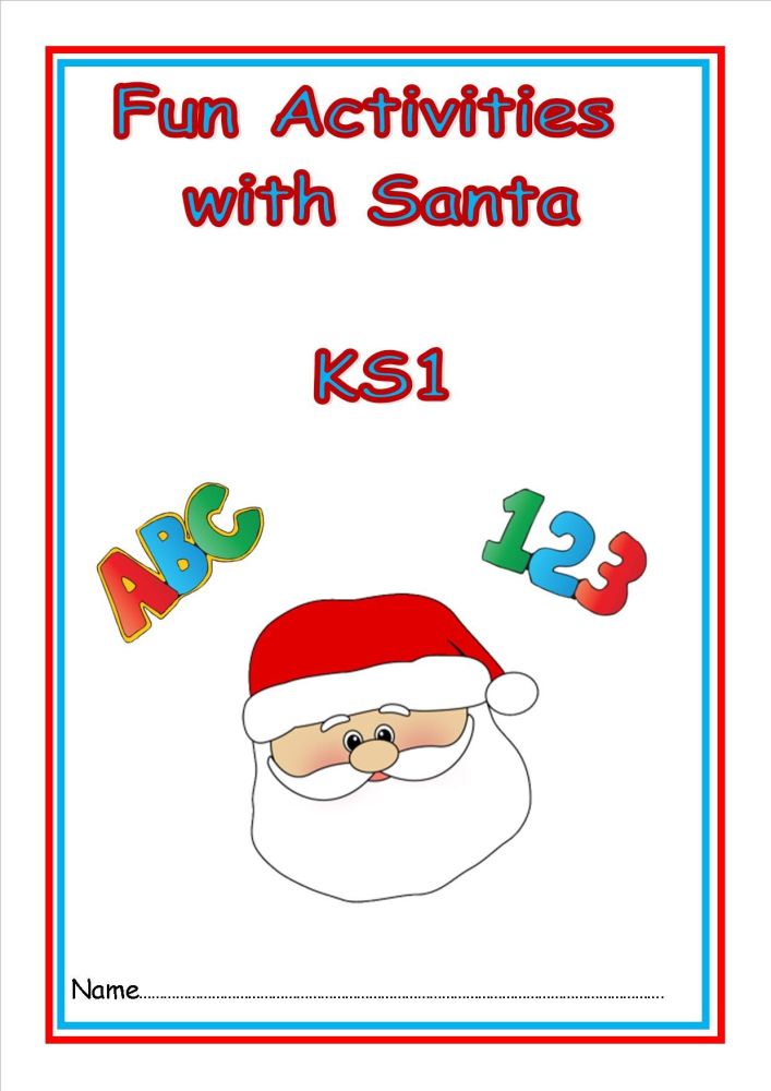 New KS1, Fun with Santa activity booklet