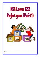 Latest addition!  A superb KS1/KS2  SPaG  Booklet AND a free download.