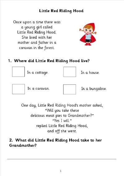 eyfs ks1 ks2 sen ipcliteracy sats reading comprehension