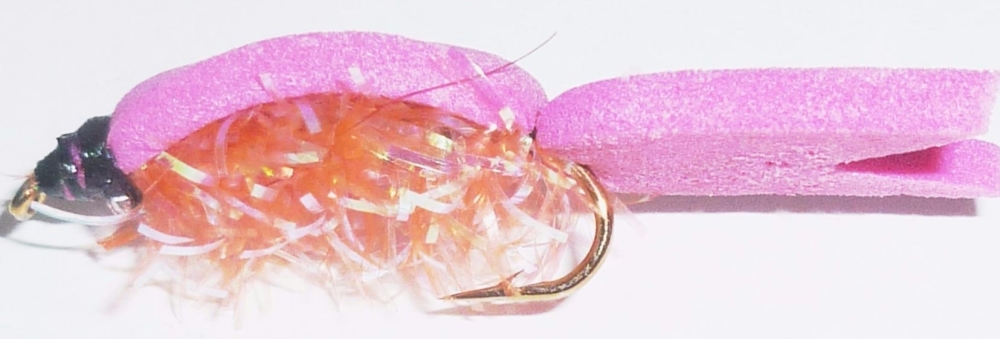 Floating fry -  Pink  foam 