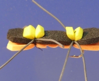 Chernobyl Ant orange and Black  #12 Barbed[T 13]