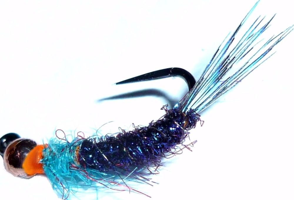 Grayling fly, Blue # 14, Tungsten  [GR8]