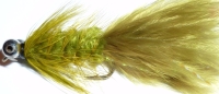 Dog nobbler,Olive, chain eye,  # 10 barbed, DO 4