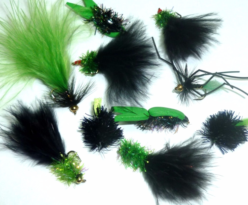 Viva lures selection for uk stillwaters,10 assorted patterns