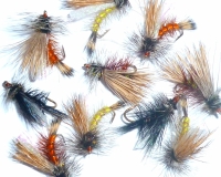 Seducers Dry Flies ,10  x Trout flies,assorted colours