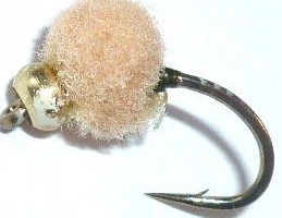 Egg fly ,tan weighted, / E44