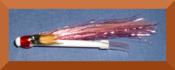 Tube fly Pink  JC, plastic [TU3]
