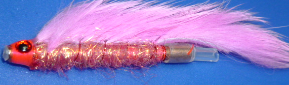 Tube fly, Zonker,Pink [38mm] [TU 9]