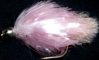 Blob,jelly Baby Pink,Gold head #10 barbed /BL56
