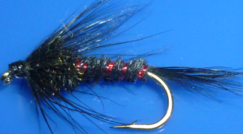 Cruncher,Black With Holographic Red Rib   #10[CR14]
