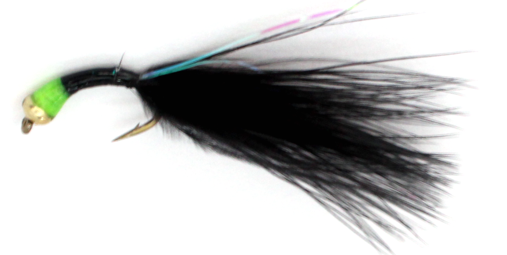 Buzzer- Nugget-Gold head-black-green-Tailed #12 [BH14]