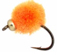 Egg fly / Orange /weighted  7 mm /E2