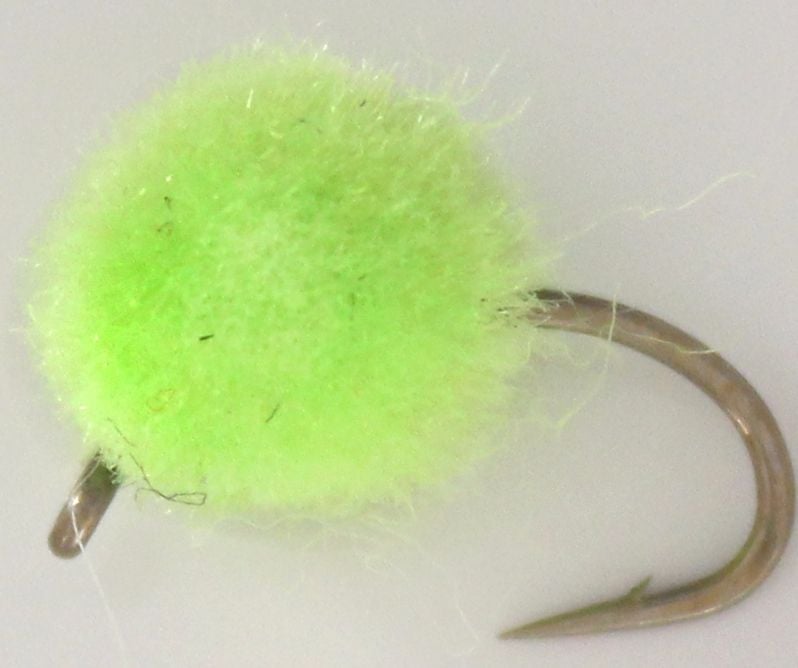 Egg Fly - Chartreuse - Unweighted /E27