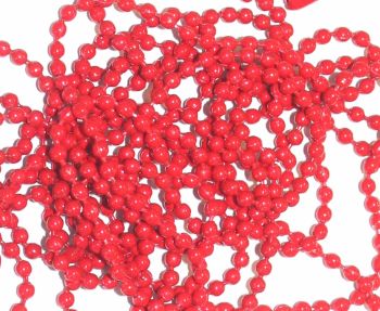 Blood red Chain , 2mm  