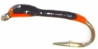 Black Orange tag buzzer-straight hook #16 [BV3]