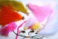 winter Lures ,10  x Trout flies, assorted patterns