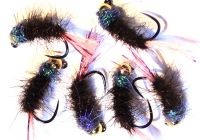 Grayling fly,Peacock Brown and Pink # 14, Tungsten  [GR10]