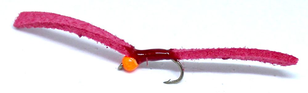 Blood Worm, leather ,chamois