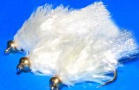 Blob White Gold head ,SIZE 10    BARBLESS /BL 12
