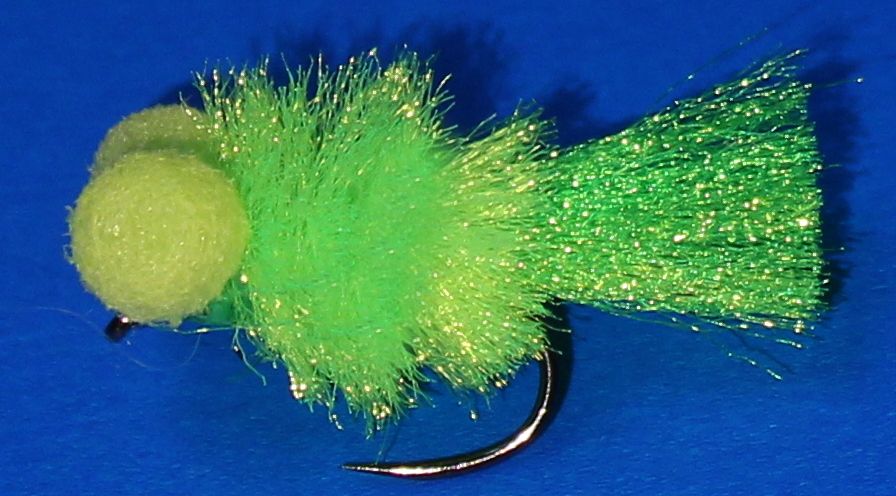 Booby chartreuse #10 barbless pulse(BB 47)