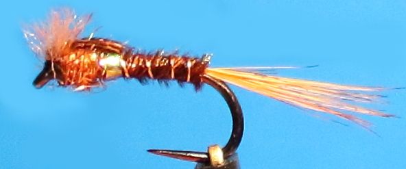 Muskin ,brown pearl barbless # 12 [MUSK  1]