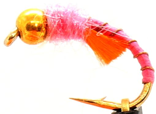 Gold head Buzzer -Shrimp Pink #10[BH9]